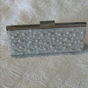 Elegant Pearl-Embellished Clutch Nordstrom no strap